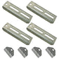 Qty. 4: 8" Bunk Board Bracket Kits  Fits Universal Products Replaces 81210-x4