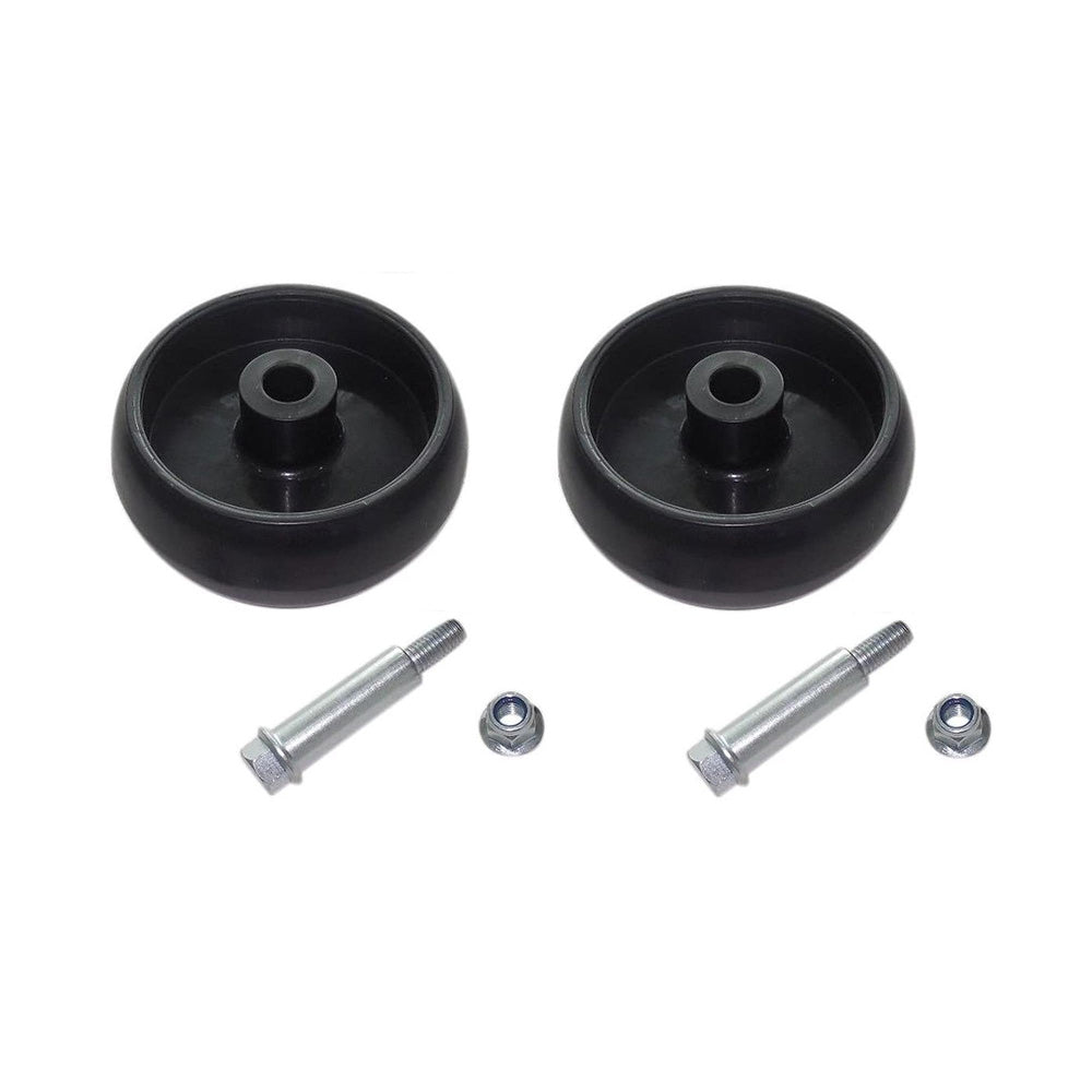 Qty 2: Deck Wheel with Nut & Bolt
 Fits John Deere Replaces 14M7400