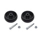 (2) Deck Wheels w/ Nuts & Bolts Fits John Deere EZ Track Zero Turn Z255 Z335
