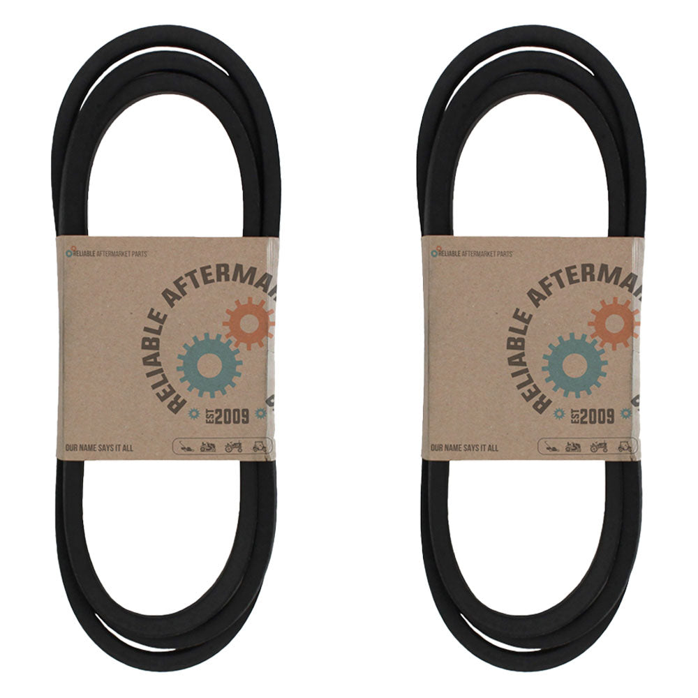 Two B105 or 5L1080 Classical V-Belts for Implements Mowers Combines Industrial