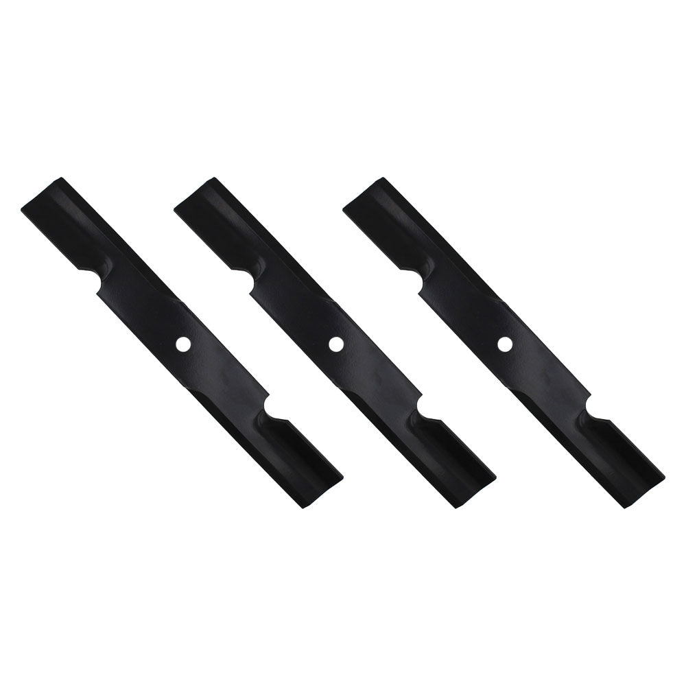 Set of 3 XHT 52" Mower Blades to fit Fits Ferris Snapper 5101756 icd Deck