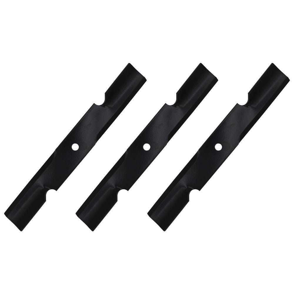 Set of 3 XHT 52" Mower Blades to fit Fits Ferris Snapper 5101756 icd Deck