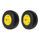 Qty 2: Smooth Flat Proof Wheels  Fits John Deere Replaces TCA12430
