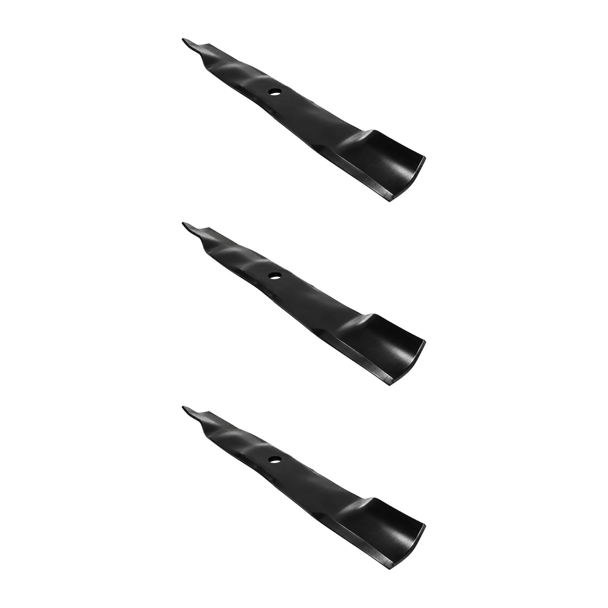 M158112 High Lift Lawn Mower Blade (3) Pack Fits John Deere Z465 Z535M Z540M