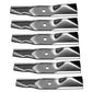 JD5003 Six Heavy Duty XHT Blades Fits John Deere Mower 54 Inch Dec