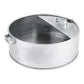 6-Gallon Heavy Duty Galvanized Drain Pan w/ Spout 6" Deep - 19" Diameter