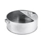 6-Gallon Heavy Duty Galvanized Drain Pan w/ Spout 6" Deep - 19" Diameter