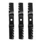 490-110-M178 Mulching Lawn Mower Blades (3) Pack Fits Troy Bilt Super Bronco 50