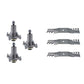 54" Spindle Kit 187292 192870 587125401 w/Blades 187254 (3)