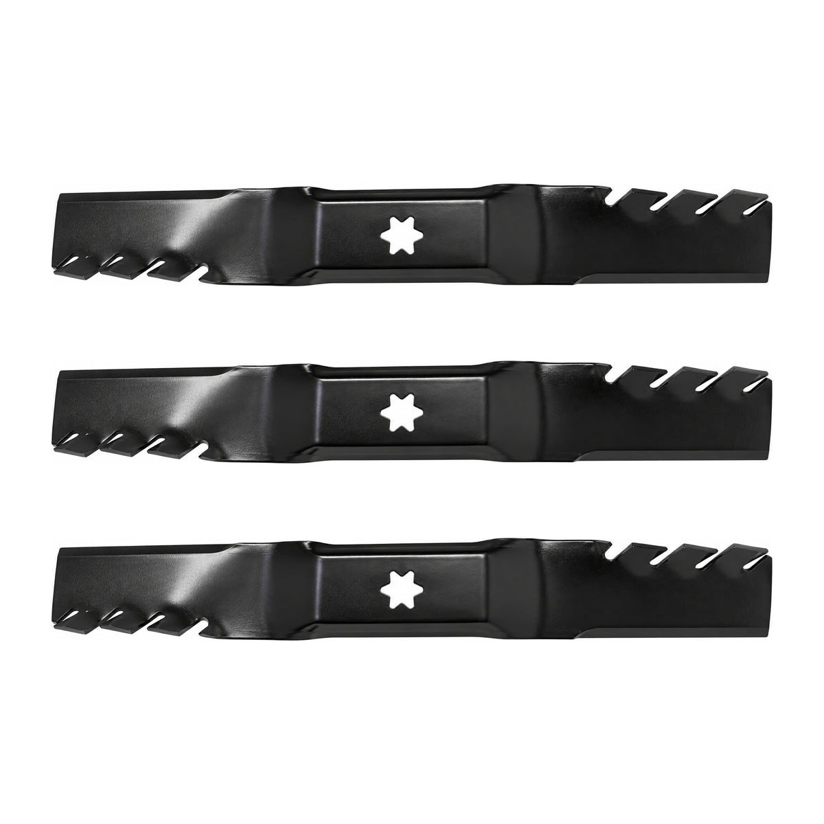 942-05056 Mulching Lawn Mower Blades (3) Pack Fits Cub Cadet XT1 GT54 XT2 LX54