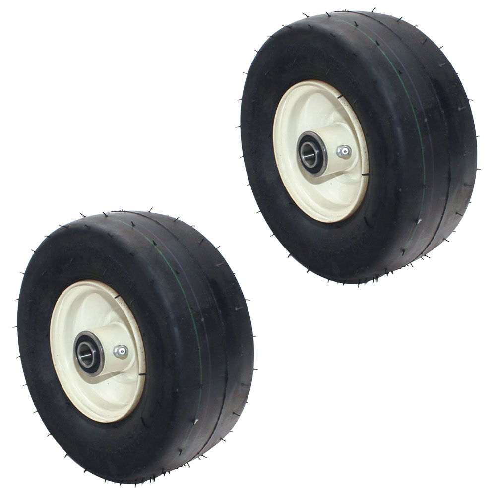 603971 603927 603925 2 Mower Deck Caster Wheel Tire Assemblies Fits Grasshopper