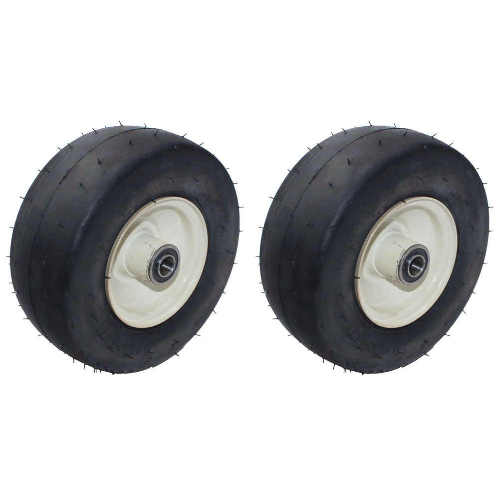 603971 603927 603925 2 Mower Deck Caster Wheel Tire Assemblies Fits Grasshopper