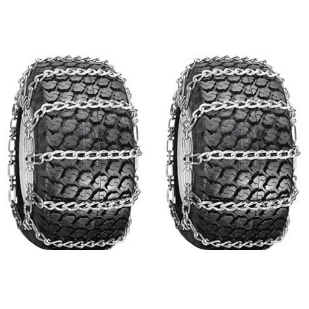 18 x 9.5 x 8 Link Tire Chains (Pair of 2) Fits Peerless Replaces 1062256