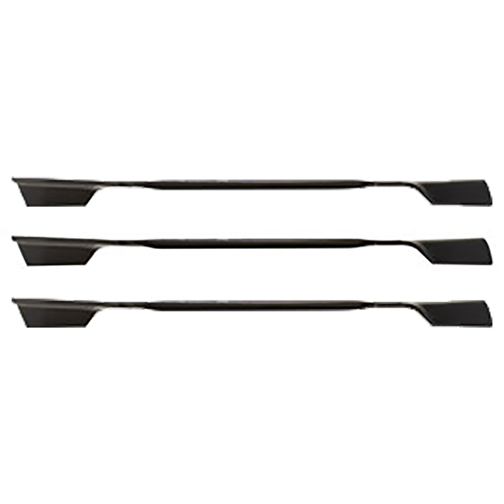 Three (3) Notched Mower Blades Fits Exmark Quest with 54" Deck Fits XHT B1TR3201