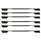 Six (x6) New Notched Mower Blades Fits Toro 74862 Zero Turn 54" Deck 115-2454-03