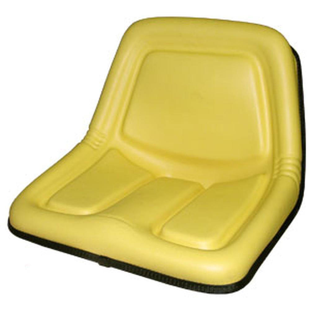 TY15863 Yellow High-Back Seat Assembly Fits John Deere AMT622 AMT626 B1TY15863
