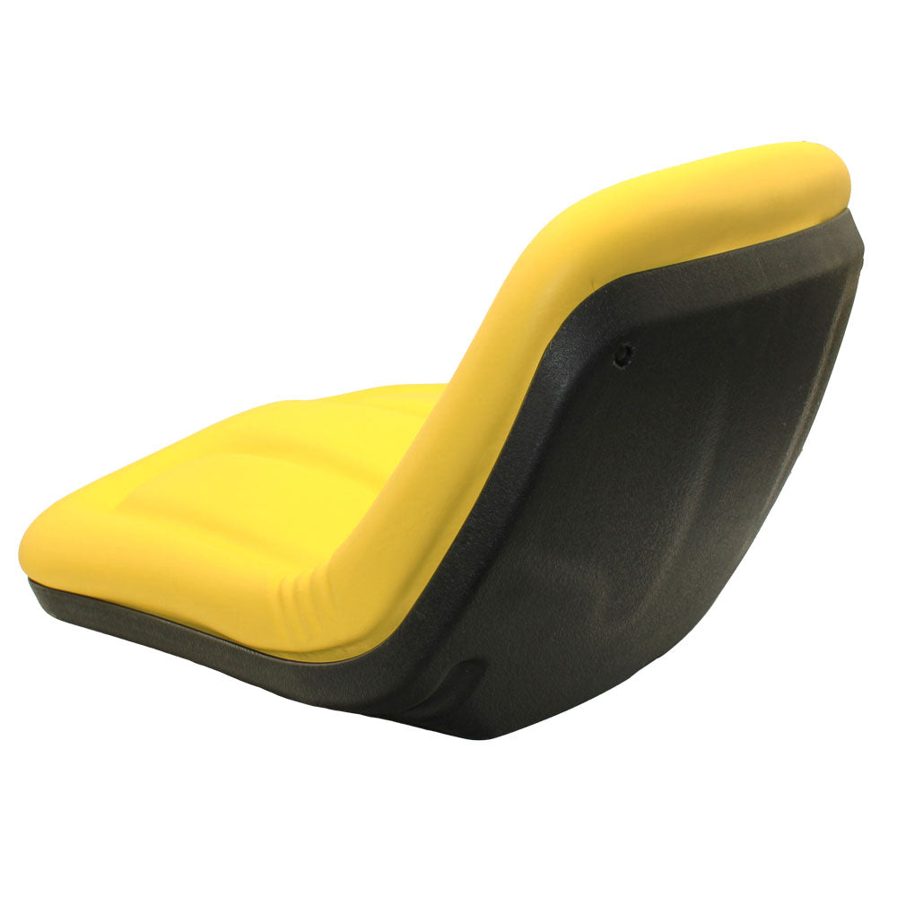 Heavy-Duty High Back Seat AM103284 Yellow Fits John Deere 3375 375 4475 5575 570