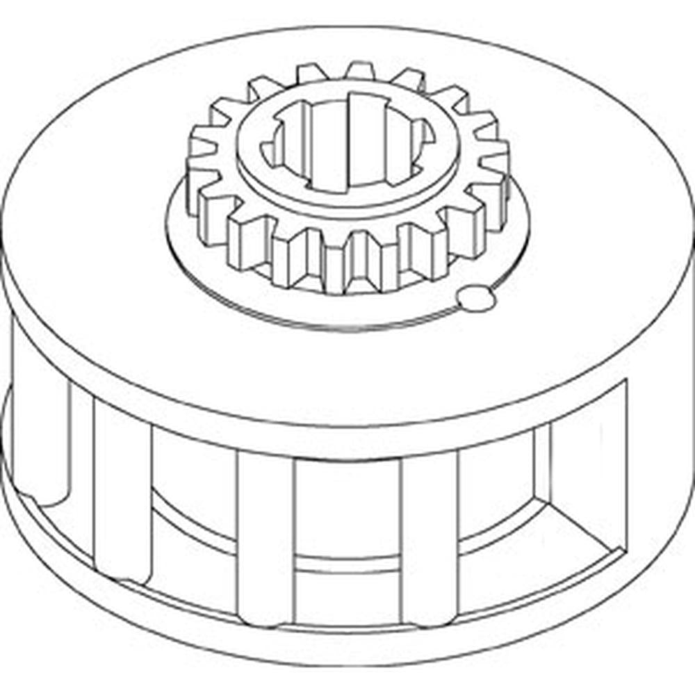 B3731R Clutch Driver Fits John Deere Model 520 530
