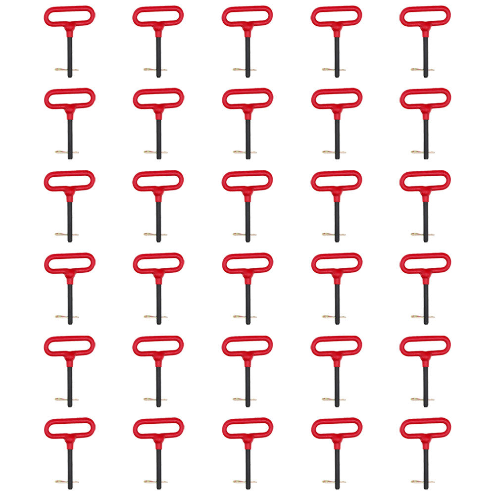 B504050 P700511 (30) Red Head Hitch Pin Pins 1/2" Dia 6-5/8" Long 3-5/8" Usable