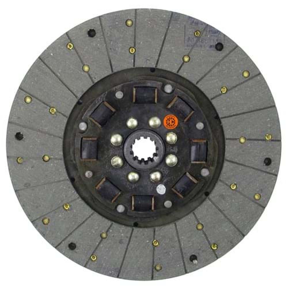 B900340N 13-3/8" Transmission Disc, Woven, w/ 1-3/8" 12 Spline Hub-Fits Belarus