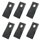 21009432 Qty. 6: Left Hand Disc Mower Blade  Fits Sitrex