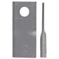 One (1) New Replacement RH Disc Mower Blade 139889 Fits Krone Disc Mower 323
