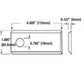 RH Disc Mower Blade Fits John Deere Replaces 139-8890