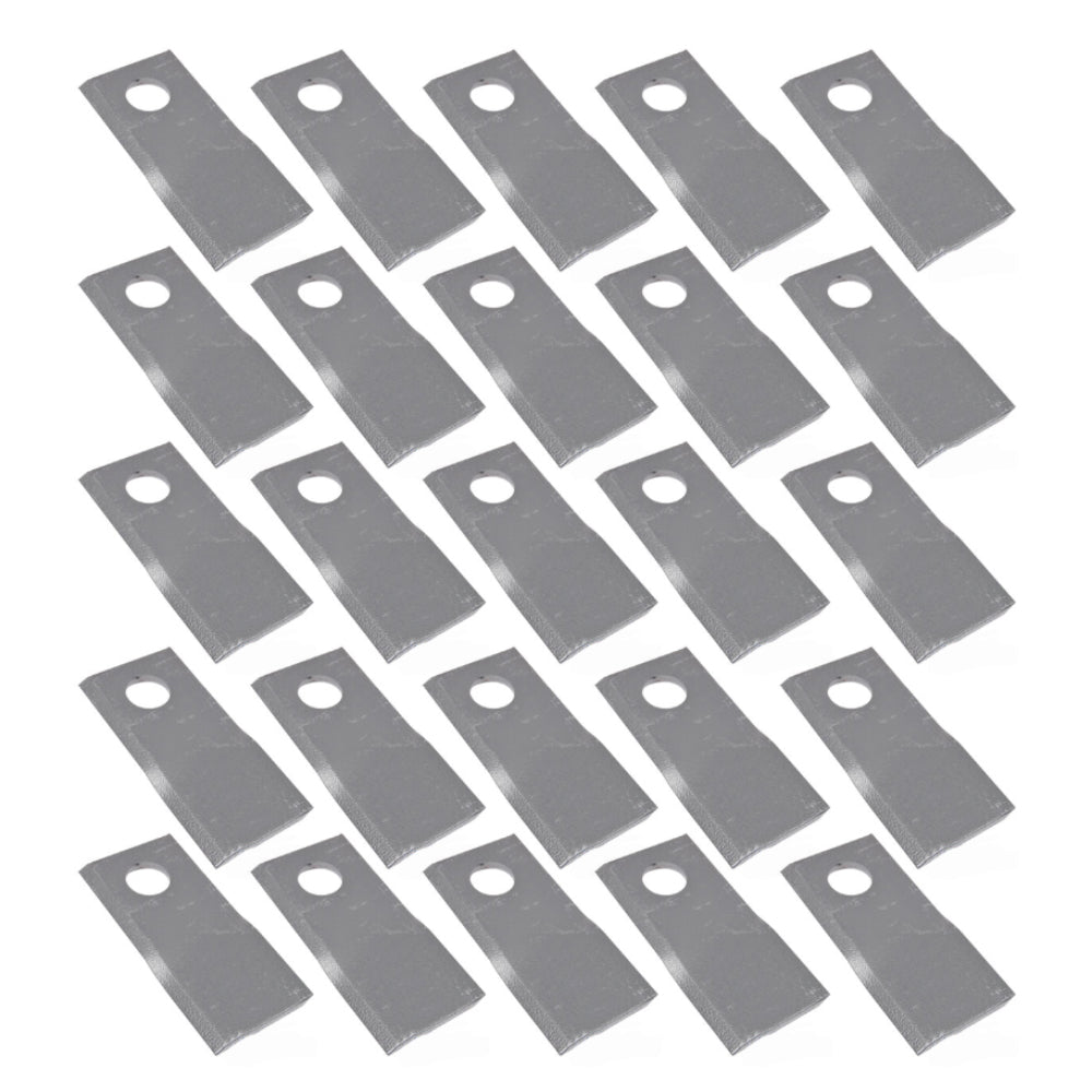 Set Of 25 Rh Disc Mower Blade Fits Krone AM203 AM243 AM283 AM323 AM403
