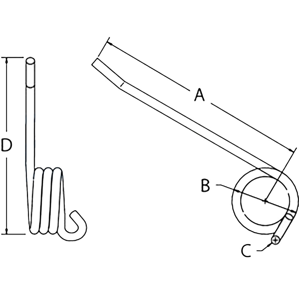 Outer Pickup Tooth - RH Fits John Deere Replaces E90880