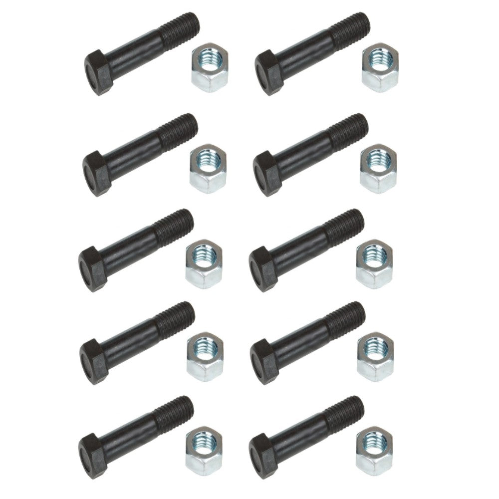 BHL20-0018_x10 Qty 10: Shear Bolt & Nut
 Fits Case/International Harvester
