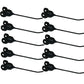 10 Rubber Rake Teeth Fits John Deere Vermeer R9 R23 R24 700 705 AE56204 2888-001