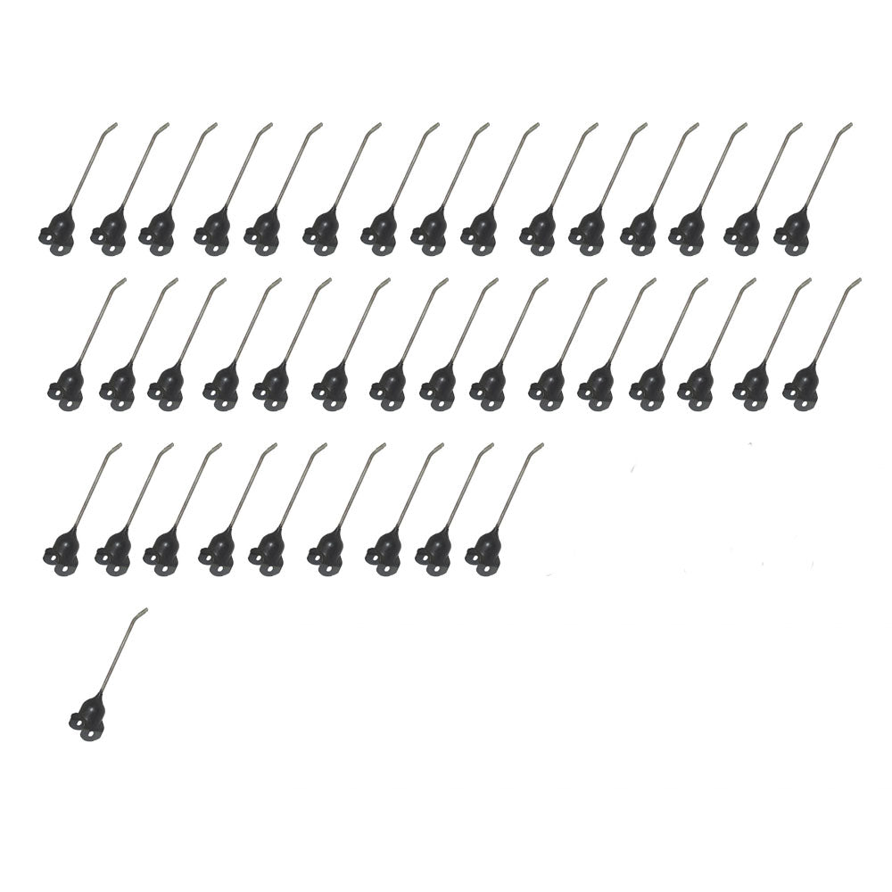Qty 40: Rubber Mtd Baler Tooth Fits Hesston Replaces BHM90-0001_x40