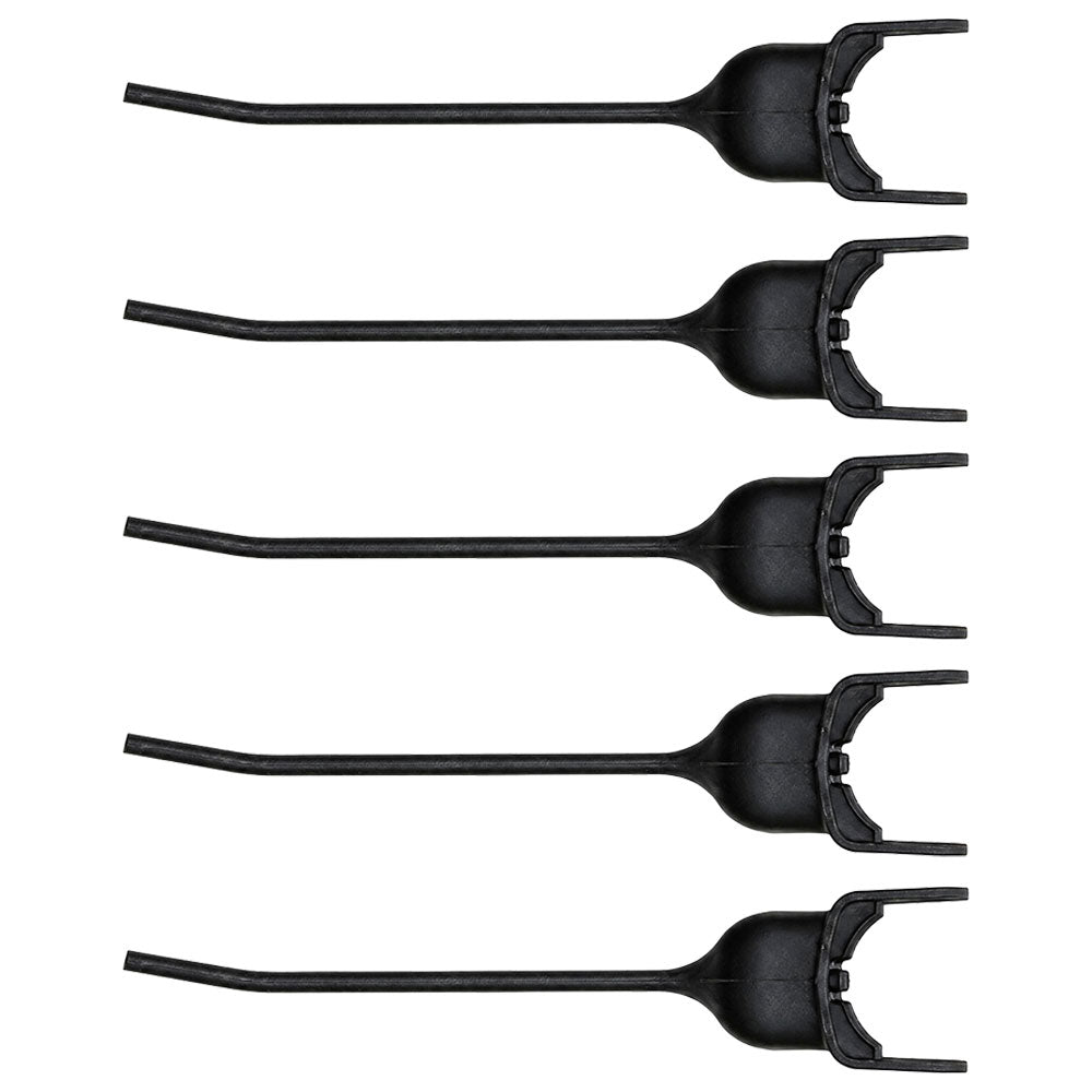 Five (5) Heavy Duty Rubber Rake Teeth for Vermeer Models R-9, R-21, R-23, R-23A, R-24, R-24A
