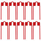 Qty 10: Baler Tooth Fits Universal Products Replaces 1437434