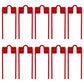 Qty 10: Baler Tooth Fits Universal Products Replaces 1437434
