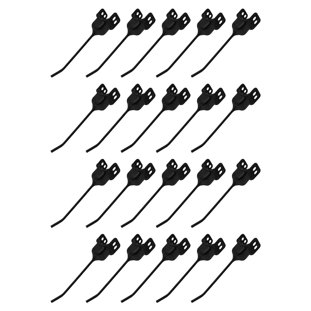Qty 20: LH Rubber Mounted Tooth Fits Gearmore Replaces HR-0169