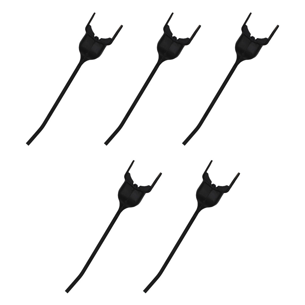 850613 5 Pc. Rubber Mounted Rake Teeth Set Fits Ford New Holland LH 216 w/ 259