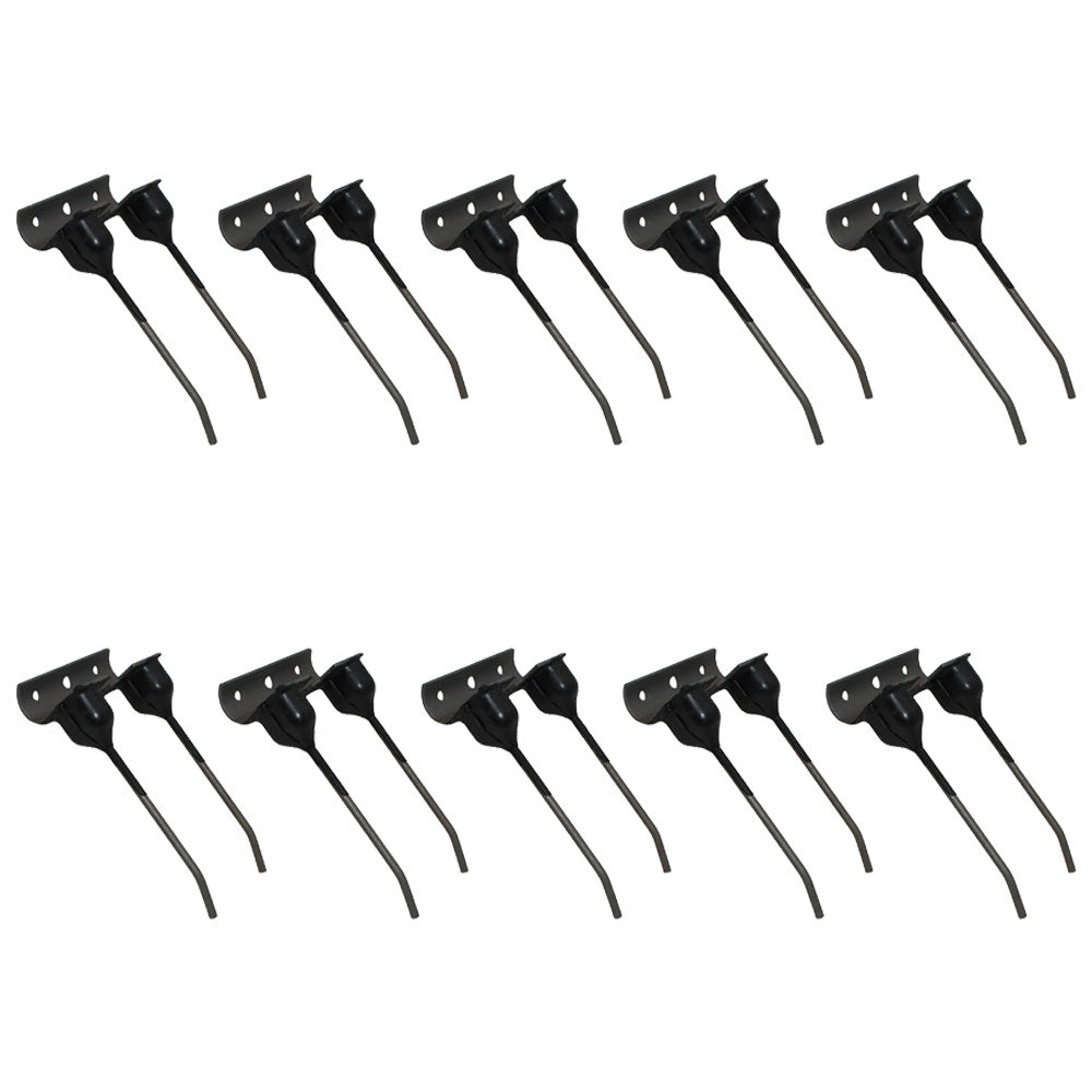 Qty 10: Double Tooth Fits Ford/New Holland Replaces 9847572