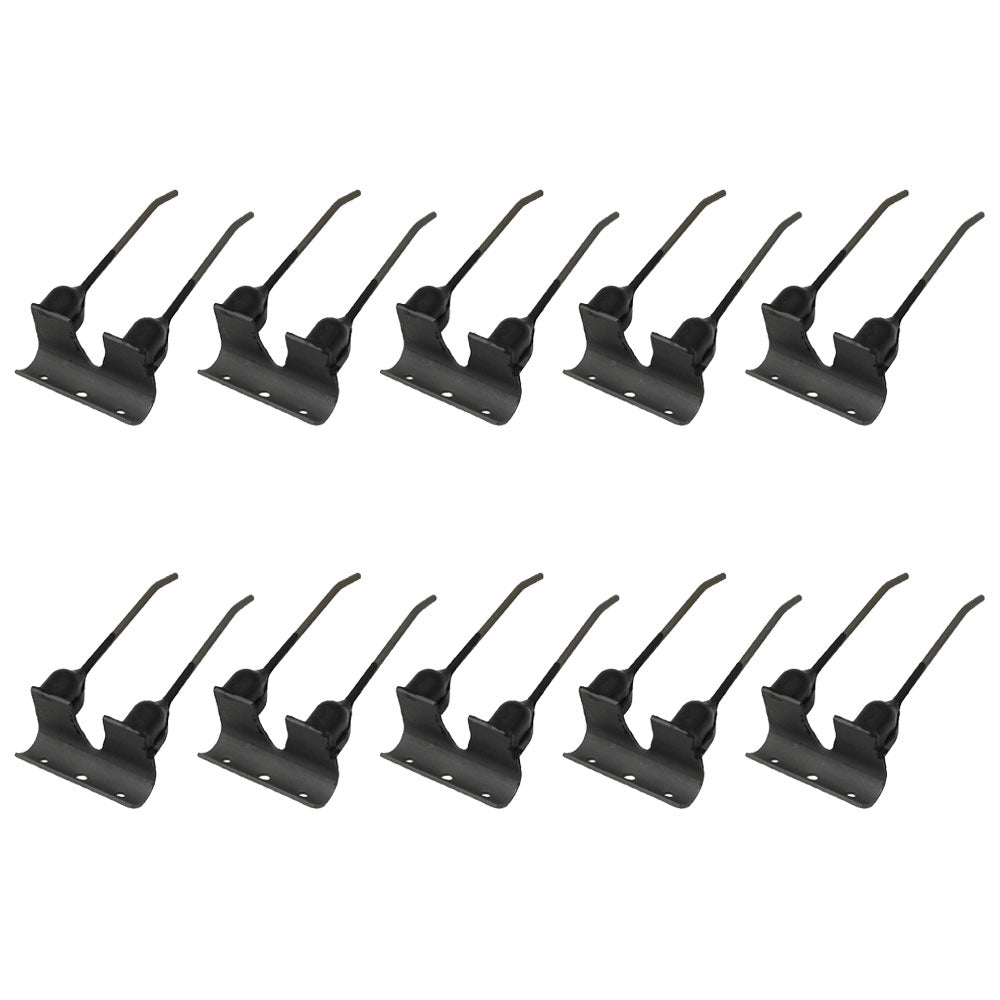 Qty 10: Double Tooth Fits Ford/New Holland Replaces 9847572
