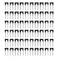 Set of 60 Double-Tine Teeth Fits Ford/New Holland Balers Hayheads 9847572