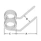 Rake Tooth Fits New Idea Replaces 400341