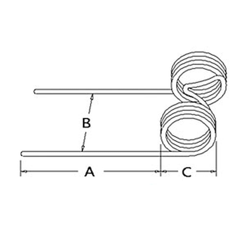 Rake / Tedder Tooth Fits International Harvester Replaces 540454R1