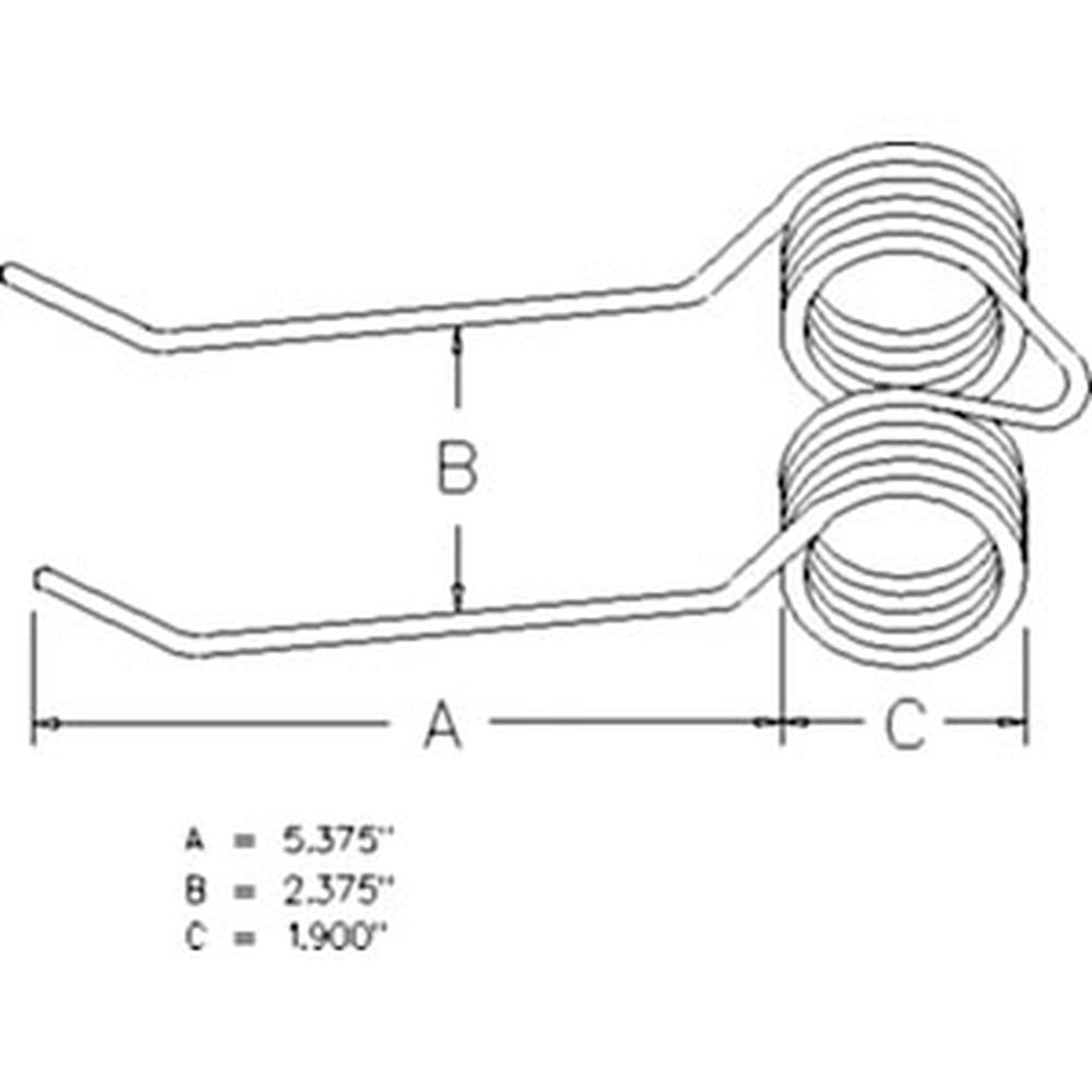 Double Tine Fits Massey Ferguson Replaces 700716132
