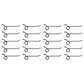 Qty 20: Rake Tooth Fits Massey Ferguson Replaces 667530M1