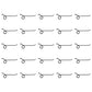 Twenty-Five Rake Teeth 7.25" Tine x 1.937" Coil OD MF-1C Fits Massey Ferguson