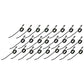 Qty 25: Rake Tooth Fits Edcor Replaces 257-SE