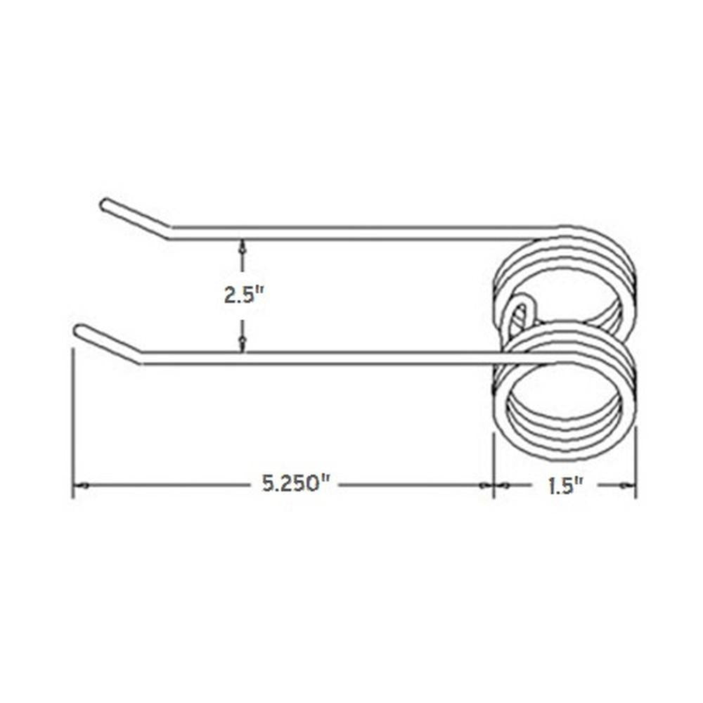 Round baler teeth tines-10 pk to fit Hesston 530 5510 5530