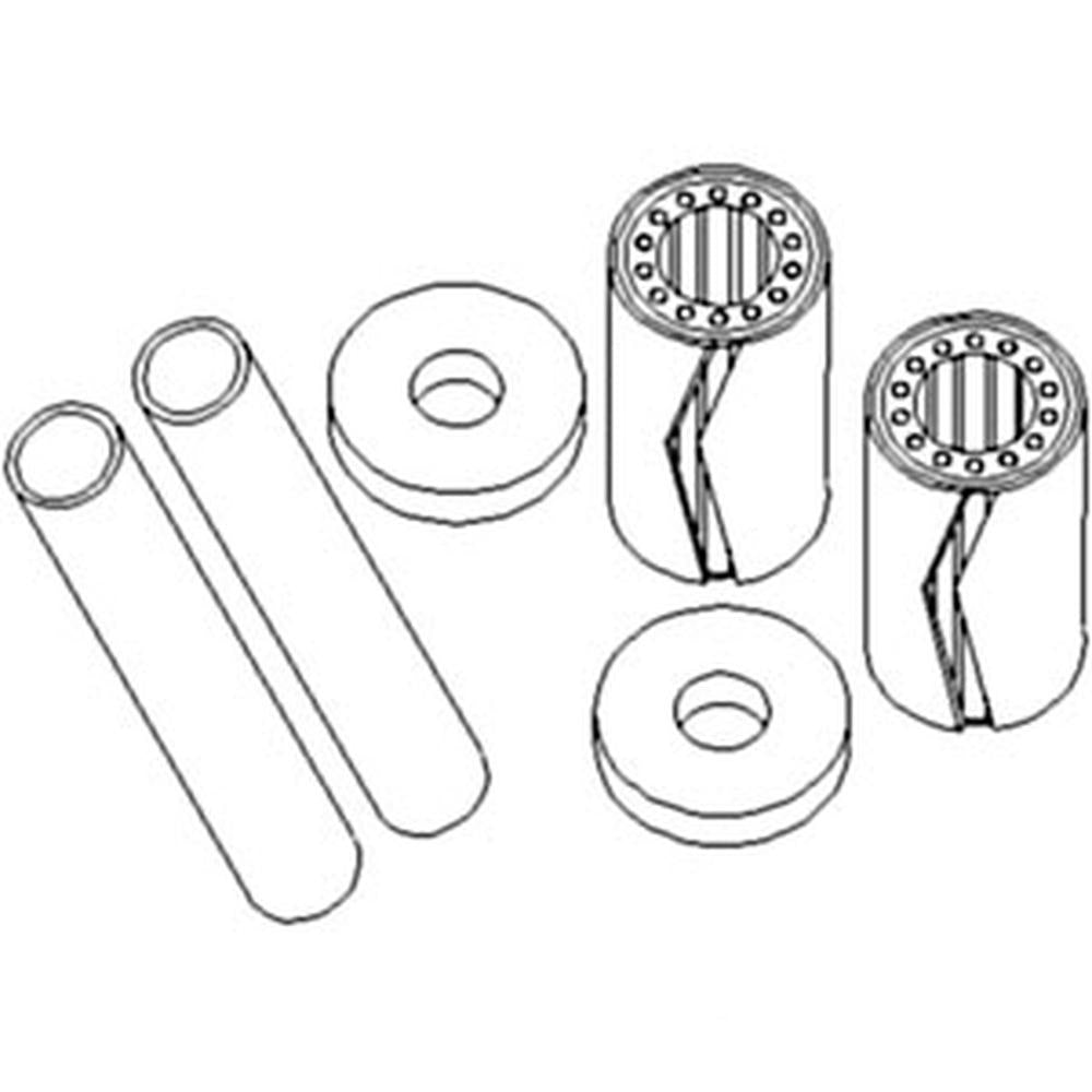 BHTWK-11 BUSH HOG TAIL WHEEL BEARING KIT