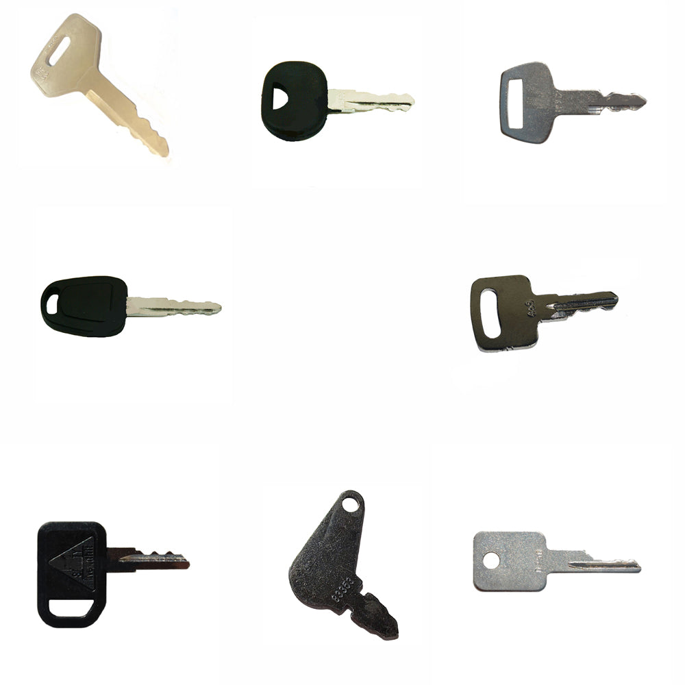 11 Heavy Equipment Key Set Fits Bobcat