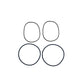 813/50012 813/50026 Brake Piston Seal Kit Fits JCB TM270 1400B 217 3CX